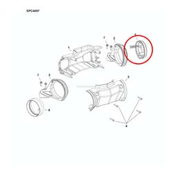 Coperchio Equipaggiamento Evinrude Johnson BRP
