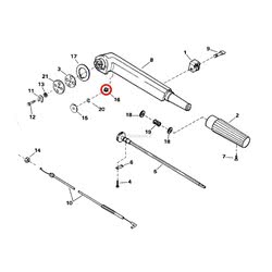 Dado Autobloccante Evinrude Johnson BRP
