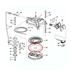 Disco Molla di Avviamento Evinrude Johnson BRP