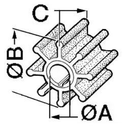 Girante per motori fuoribordo SUZUKI