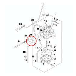 Guarnizione Carburatore Evinrude Johnson BRP