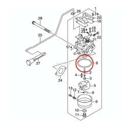 Guarnizione Carburatore Evinrude Johnson BRP