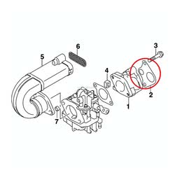 Guarnizione Collettore Evinrude Johnson BRP