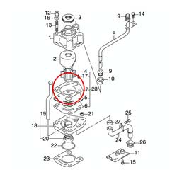 Guarnizione Pompa Acqua Evinrude Johnson BRP