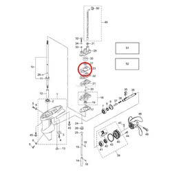 Guarnizione Pompa Acqua Evinrude Johnson BRP