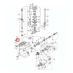 Guarnizione Vite Evinrude Johnson BRP passo americano (USA)