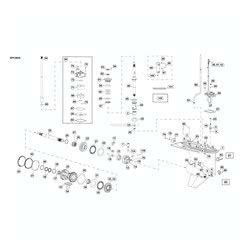 Kit Paraoli Piede Evinrude Johnson BRP