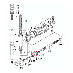 Molla Asta Elica Evinrude Johnson BRP