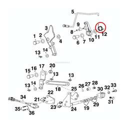 Molla Leva Acceleratore Evinrude Johnson BRP
