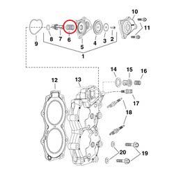 Molla Valvola Evinrude Johnson BRP