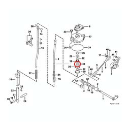 O-Ring Evinrude Johnson BRP