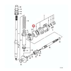 O-Ring Piede Evinrude Johnson BRP