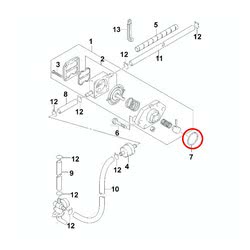 O-Ring Pompa carburante benzina Evinrude Johnson BRP