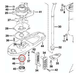 Paraolio Piede Evinrude Johnson BRP
