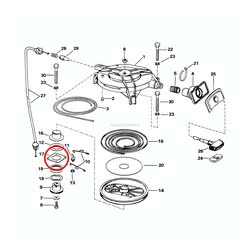 Piatto Frizione Avviamento Evinrude Johnson BRP