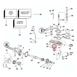Rondella Evinrude Johnson BRP