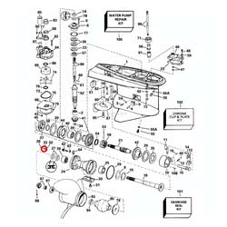 Rondella Molla Piede Evinrude Johnson BRP