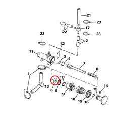 Rondella Pompetta Evinrude Johnson BRP