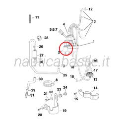 Sensore Pressione Olio Evinrude Johnson BRP