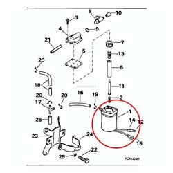 Solenoide Evinrude Johnson BRP