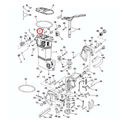 Spinotto Perno Evinrude Johnson BRP