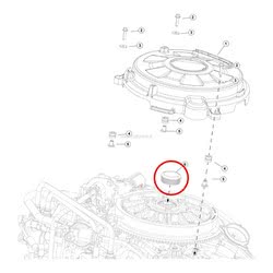 Tappo Volano Evinrude Johnson BRP