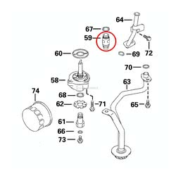 Valvola di Sfiato Evinrude Johnson BRP