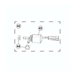 Solenoide Sfiato carburante benzina Evinrude Johnson BRP
