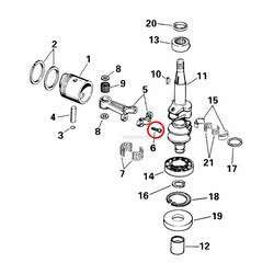 Vite Biella Evinrude Johnson BRP
