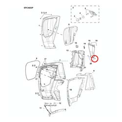 Vite Evinrude Johnson BRP passo americano (USA)