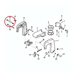 Vite Evinrude Johnson BRP passo americano (USA)