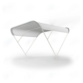 3 arch tall bimini 170-190 cm white