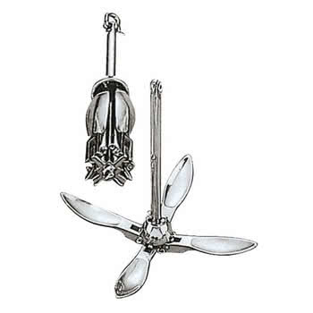 SS grapnel anchor 1.5 kg