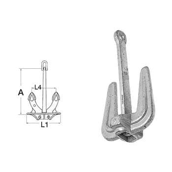 Hall anchor 8 kg
