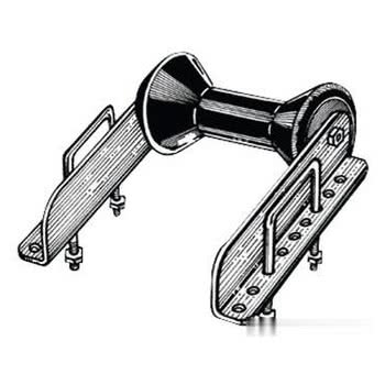 Rear swinging single roller 60 mm