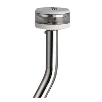 Light pole w/Evoled 360° led light white 60 cm