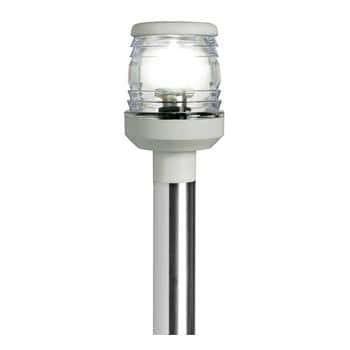 360° telescopic angled led pole w/white light