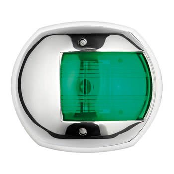 Fanale Maxi 20 inox verde 12 V Segnalazione