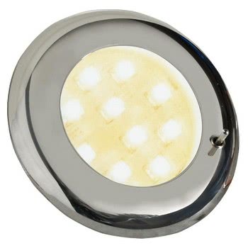 Batsystem Nova 2 LED ceiling light chromed switch