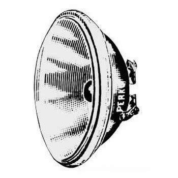 Watertight bulb 12 V 35 W 110 mm