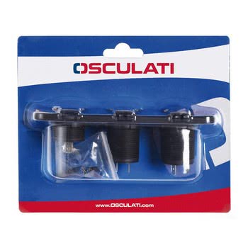 Digital voltmeter and ammeter, p. outlet 12V, USB