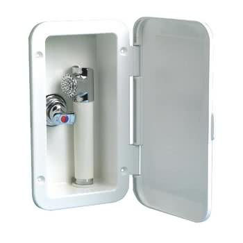 Shower box with mixer PVC hose 2.5 m Wall mounting