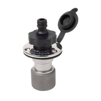 Bayonet + straight plastic fitting