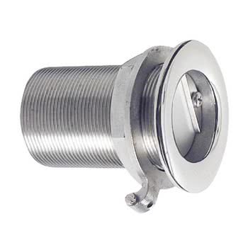 Seacock with check valve 2"