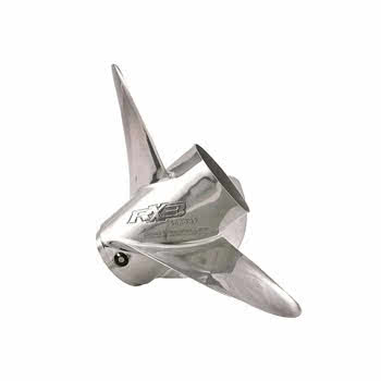 Stainless Steel Propellers RX3 15,5x19 RH Evinrude G3