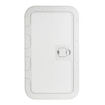 White inspection hatch anti-slip sufrace 350x600mm