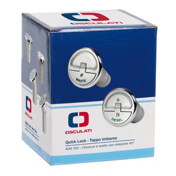 Quick Lock Fuel 30° deck filler 38 mm