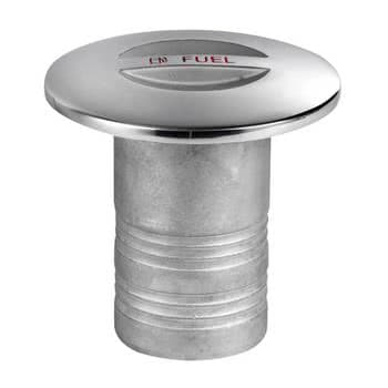 FUEL deck plug cast mirror polished AISI316 50mm
