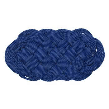 Nylon fop rope blue 47 x 23 cm