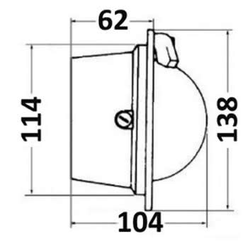 RIVIERA Pegasus compass 3" black rose/red body